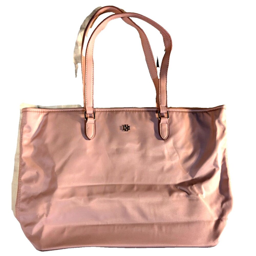 Mark & Hall Shoulder Bag Tote Pink Purse Zip Closure
